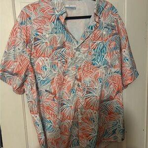 Columbia Men's M Hawaiian Shirt